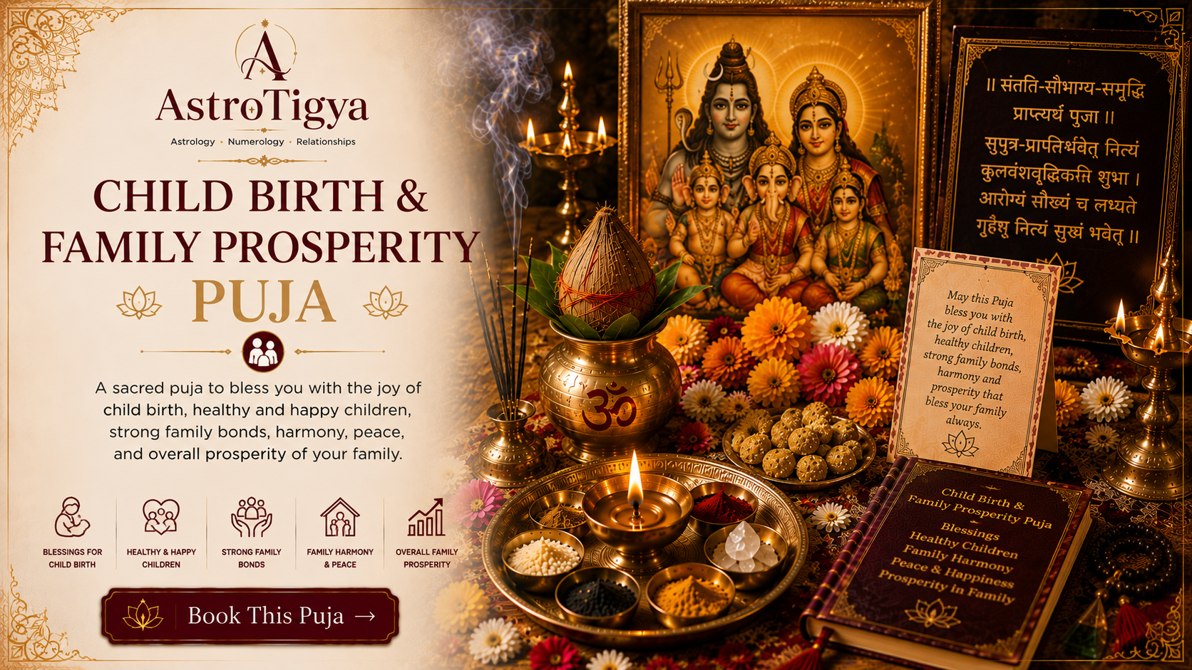 Child Birth & Family Prosperity Puja
