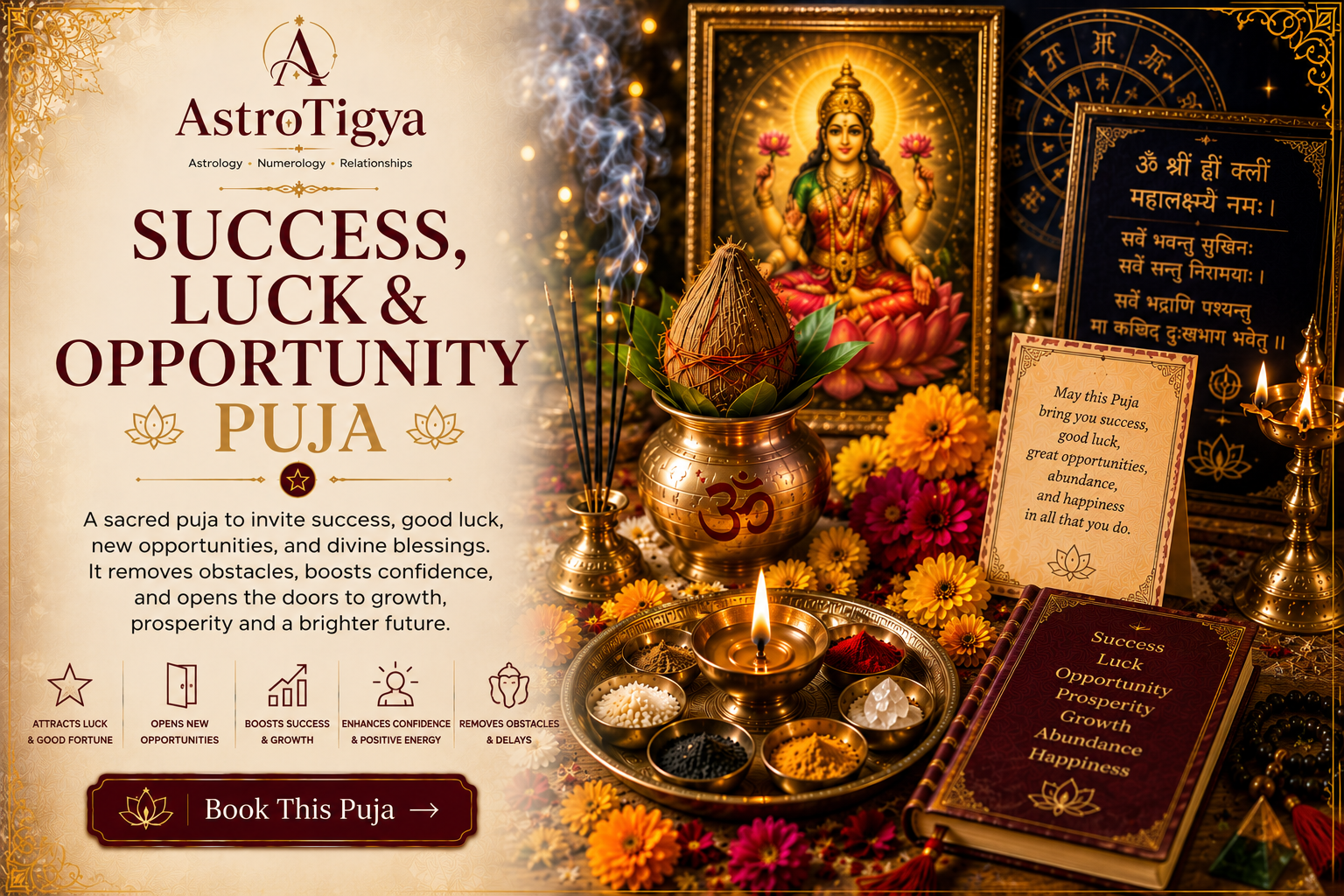 Success, Luck & Opportunity Puja
