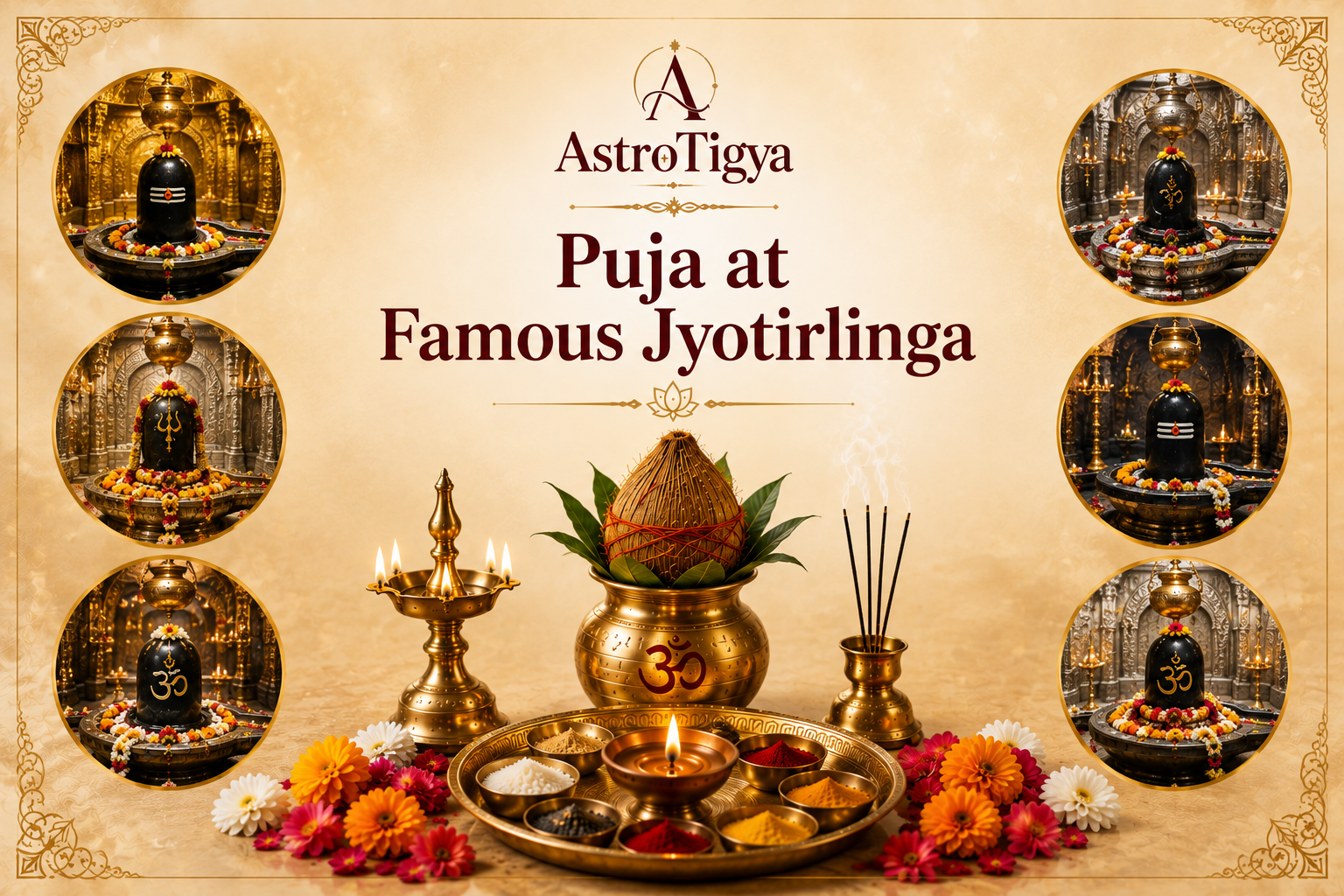 Puja at Famous Jyotirlinga